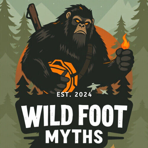 WildFoot Myths logo for a company talking and sharing about BIGFOOT